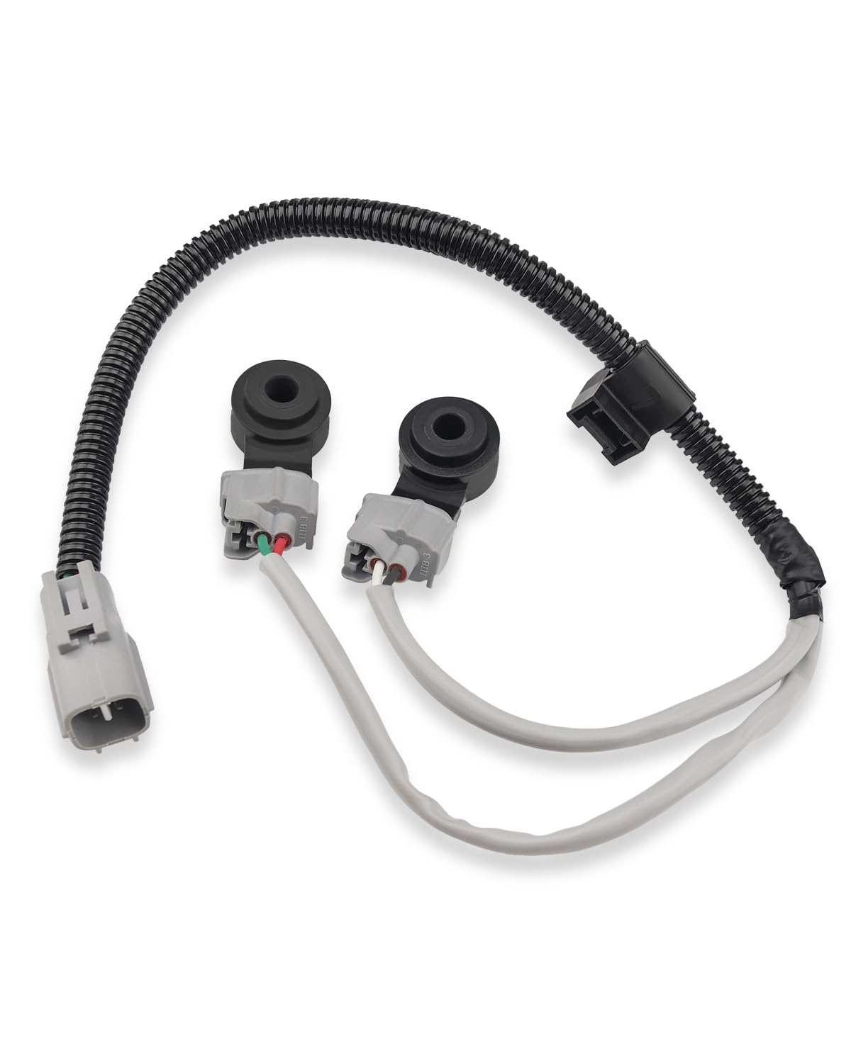 Knock Sensor with Harness Fit for Toyota Camry Highlander Sienna Lexus ES330 RX330 RX400H 2004-2008, Replace 8221948010 8221908010 82219-08010 82219-48010 8615-20090