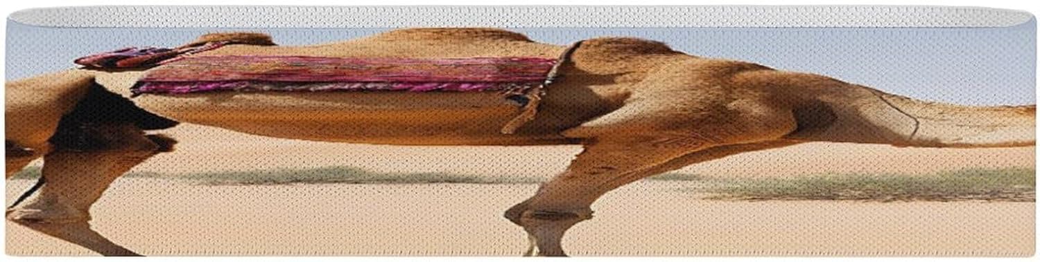 Non-Slip High Resistance Yoga Bands for Stretching, Extra Wide Exercise Bands for Women/Men, Desert Sand Yoga Straps, Physical Therapy Stretch Straps for Home Gym, Pilates & Rehab