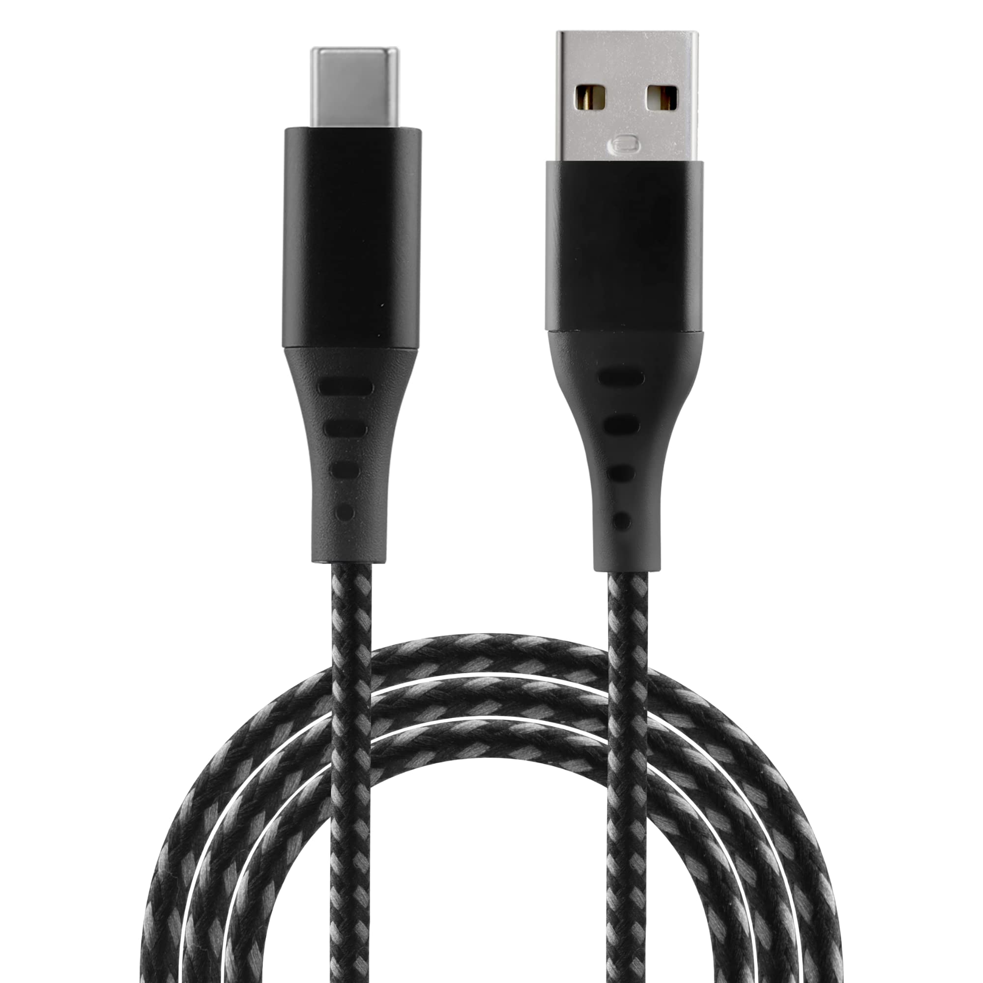 POWERLY Unbreakable 3A Fast Charging Braided Type C Cable, 15,000+ Bend Lifespan, 480 mbps data syncbfor all Type C devices (1.5 Meter, Black) (B09VDMV5Y9) Amazon Price History, Amazon Price Tracker