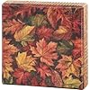 Primitives by Kathy Block Sign Fall Leaves