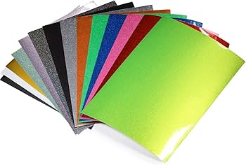 Amazon.co.jp: ラメグリッター ピンク(桃色) 光沢あり 約A4サイズ(約