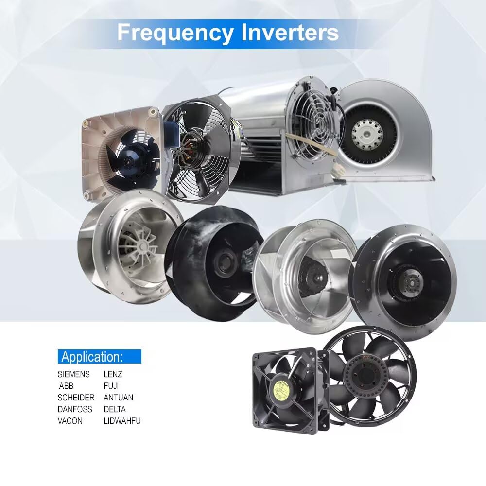 ebm-papst G3G280-BR04-M7 fan with Siemens inverter