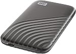 WD 4TB My Passport SSD External Portable Solid State Drive, Grey, Up to 1,050 MB/s, USB 3.2 Gen-2 and USB-C Compatible (USB-A for older systems) – WDBAGF0040BGY-WESN