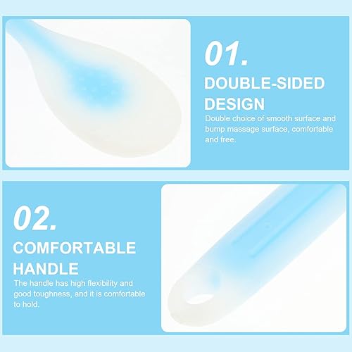 Miniatura 2 de Healifty Método cómodo del golpeteo del palillo del palillo de la palmera del tablero de ahuecamiento de la herramienta del masaje