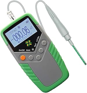 Handheld Digital Tesla Tester Digital, High Precision Gaussmeter with Probe 0-2400mT, Surface Magnetic Field Meters Metal Probe Tool Kit 5% Accuracy