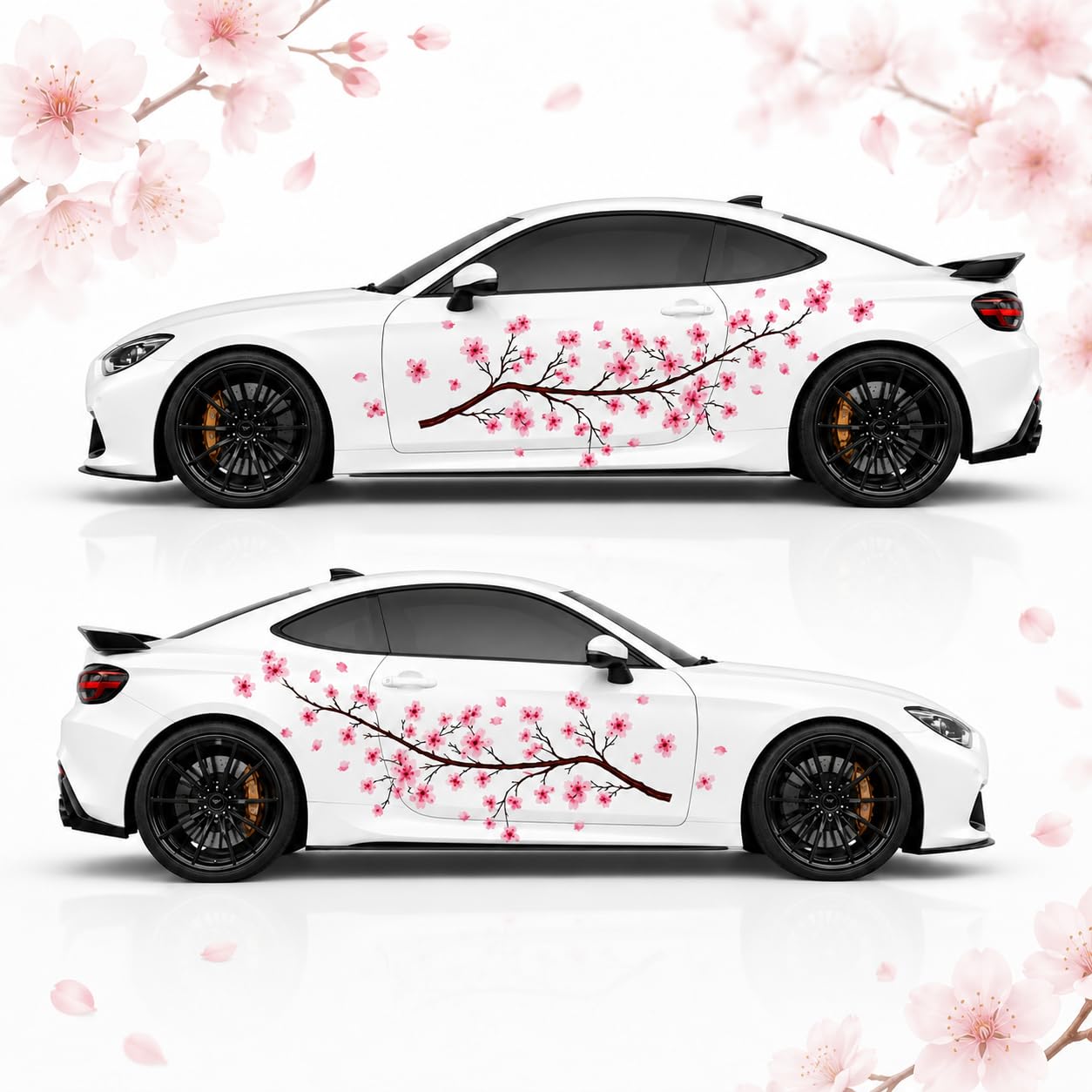 SQHNGOM Cherry Blossom Decals