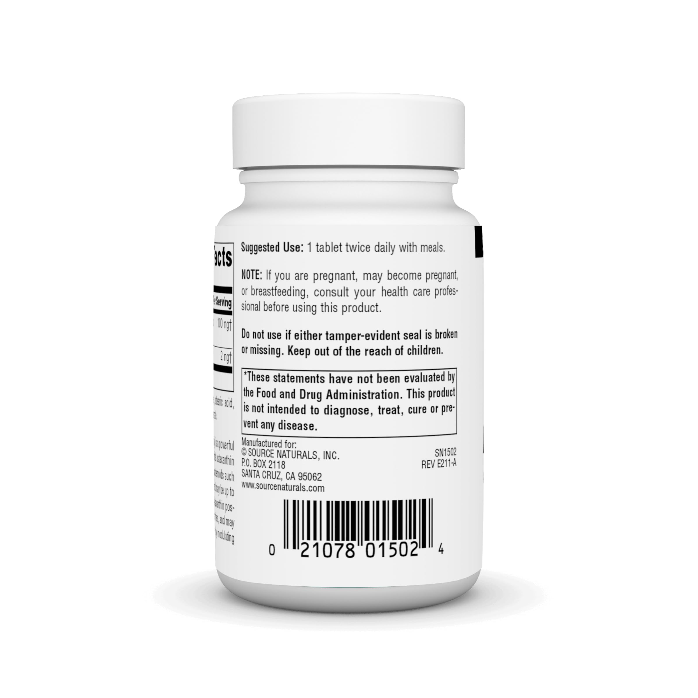 Source Naturals Astaxanthin, Antioxidant Carotenoid*, 2mg - 120 Tablets — Amazon image 3