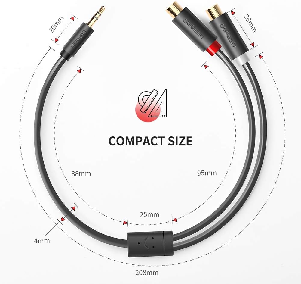 UGREEN 3.5mm to 2 RCA Audio Cable - Image 9