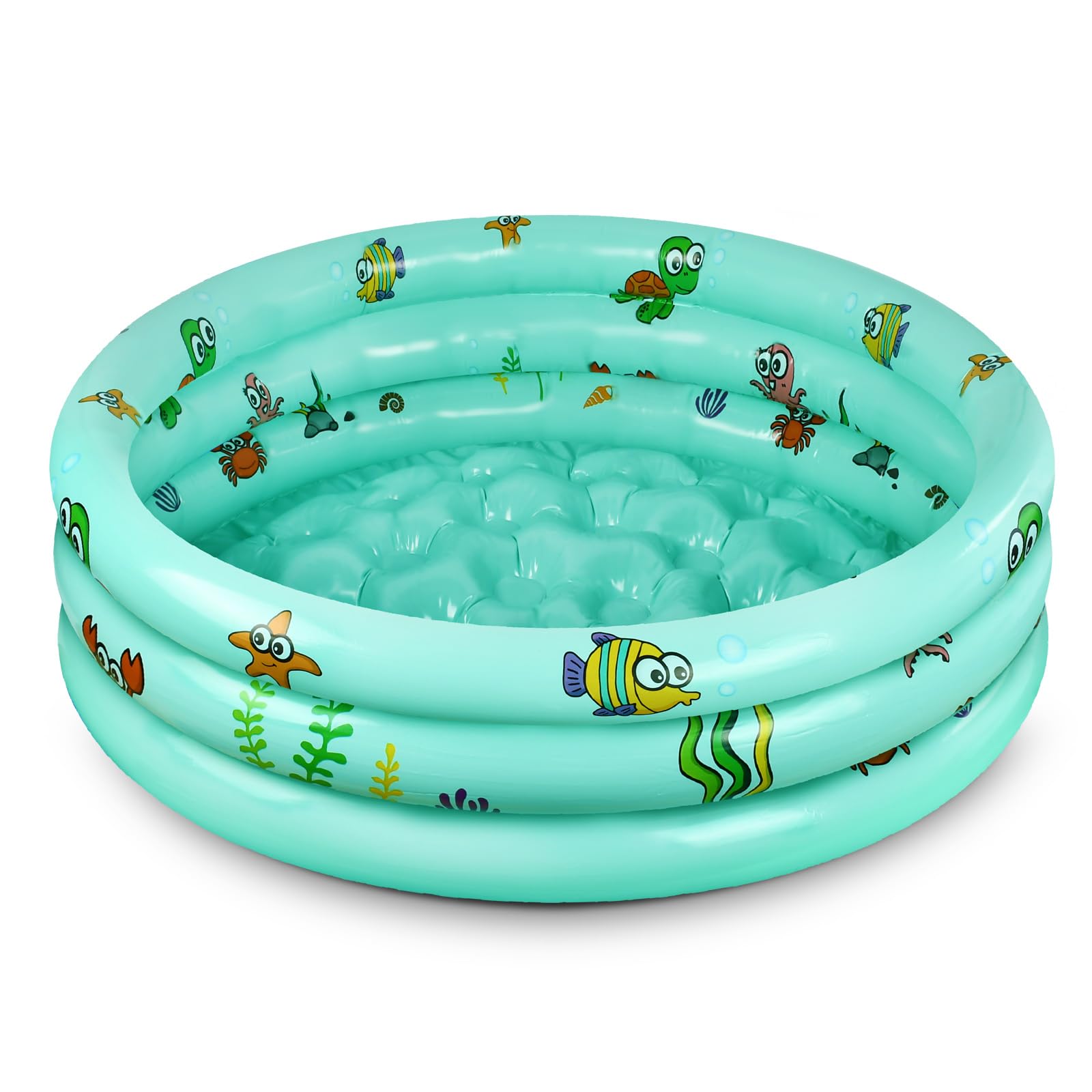 Piscina Hinchable Infantil ø 100 cm, Piscina Inflable, Piscina Hinchable, Piscina para Jardín Trasero Interior