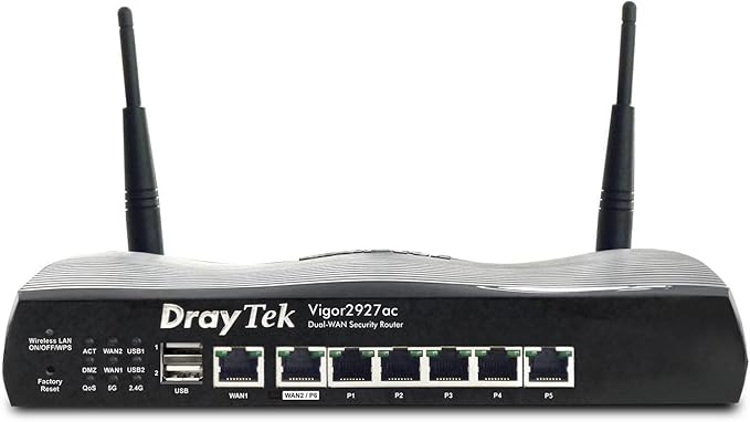 DRAYTEK Vigor 2927AC Wireless AC Dual-WAN Security-Router Retail