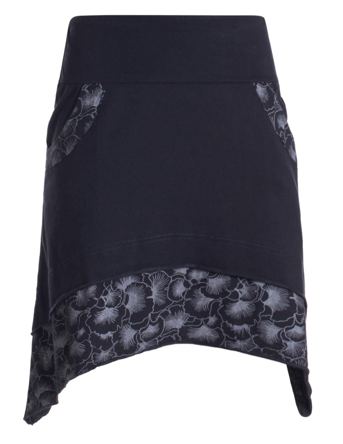 Vishes Alternatieve kleding: mini-rok voor dames, katoen