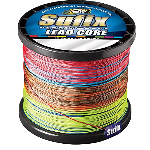 Image of Sufix Performance Lead Core Fishing Line - 600 Yds - 10 Color Sequence