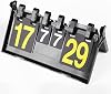 JasCherry Tabletop Scoreboards Portable 4 Digital Score Board Flipper for Contest Keeper and Sports Competition Volleyball Badminton Table Tennis Football Soccer #5