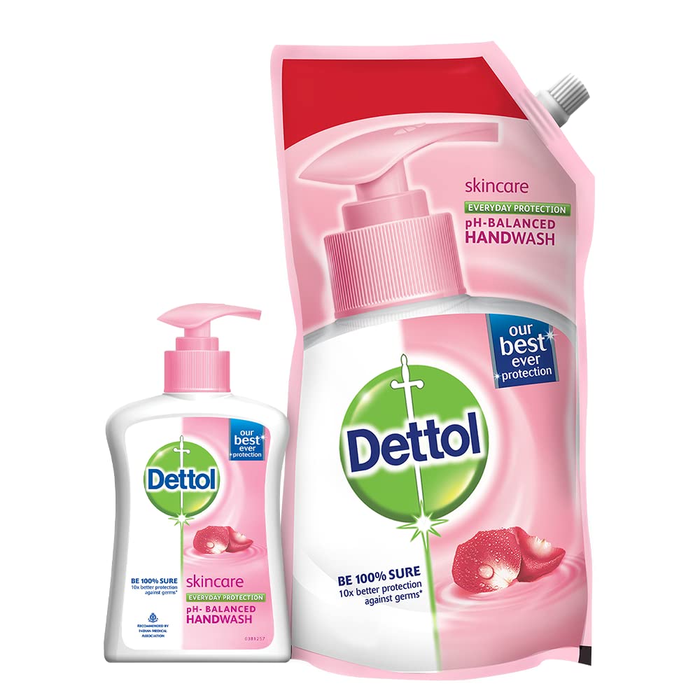 Dettol Liquid Handwash Refill - Original Hand Wash- 675ml and Dettol Liquid Handwash Pump 200ml | Germ Defence Formula | 10x Better Germ Protection (B07B2ZSPDH) Amazon Price History, Amazon Price Tracker