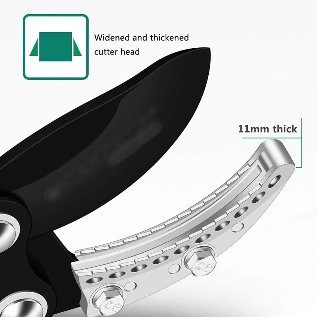 Garden Hedge Shears 27" Pruning Shears with Non-Slip Grip Extendable Steel Handle Hedge Clippers for Trimming Borders Boxwood and Bushes