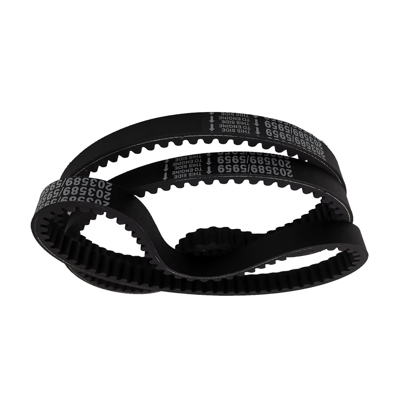 Correas transmisión Correa de transmisión goma para coche Kart, repuesto serie 30 para Manco 5959 para 203589, accesorio para coche American Sportworks Kart, 3 uds. Correa distribución para moto