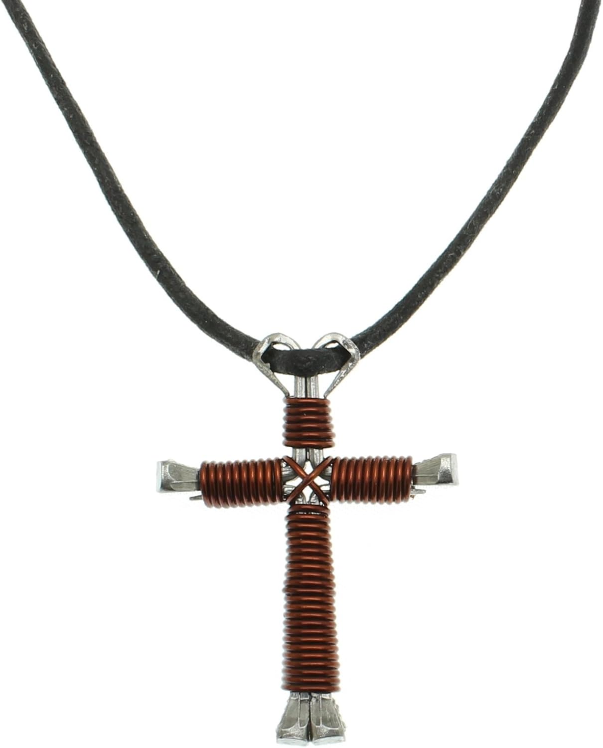 Intercession Horseshoe Nail Cross Necklace