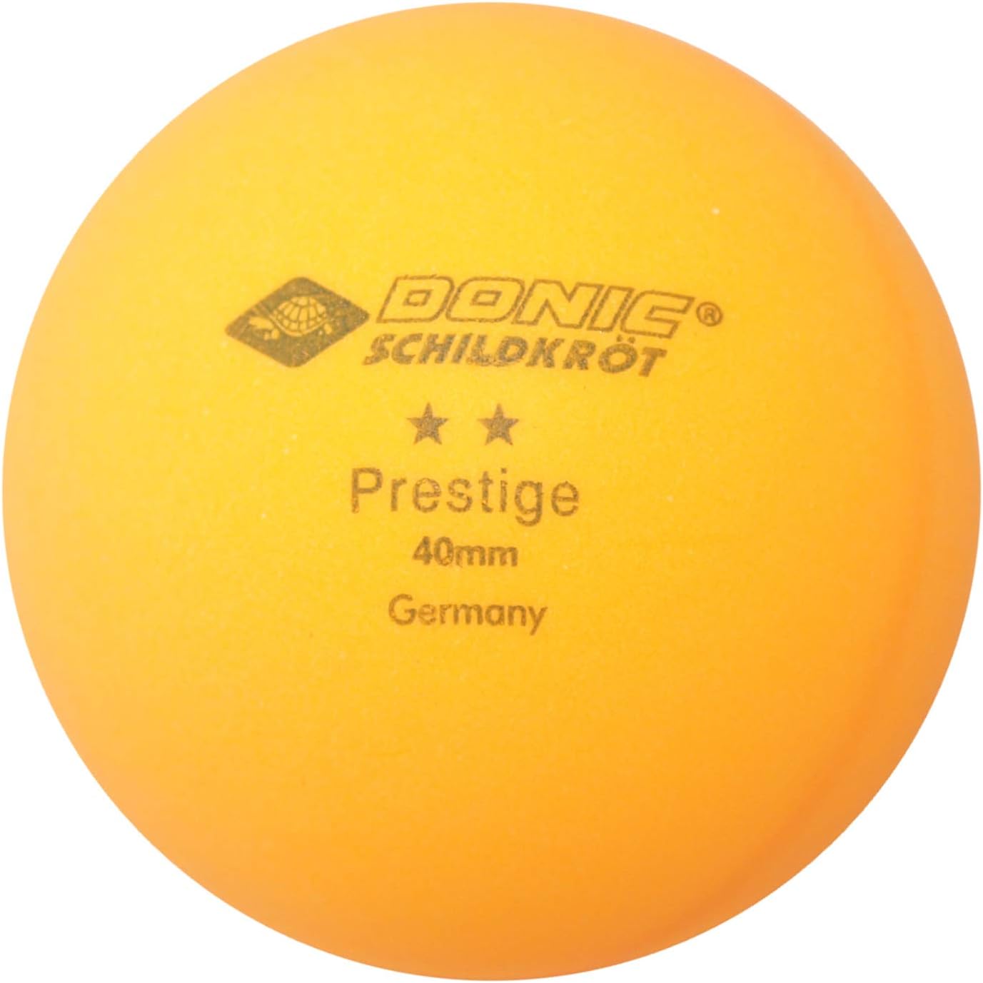 DONIC Schildkrot Table Tennis Training Leisure Balls [2-Star Prestige Ball] Poly 40 2 Colors 3 Pack [Genuine]