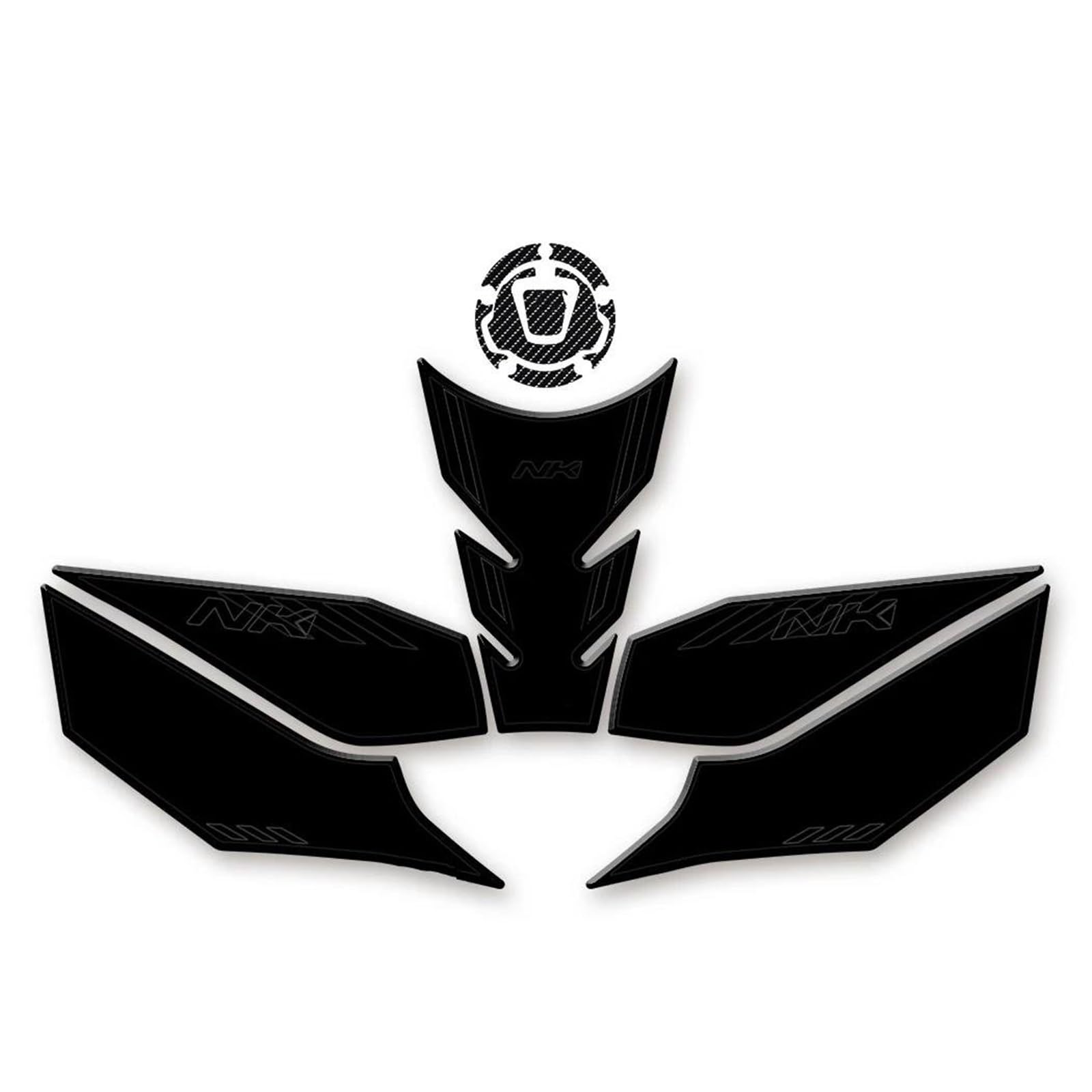 Protector depósito CFMOTO 675 NK para solucionar desgaste de pintura 5