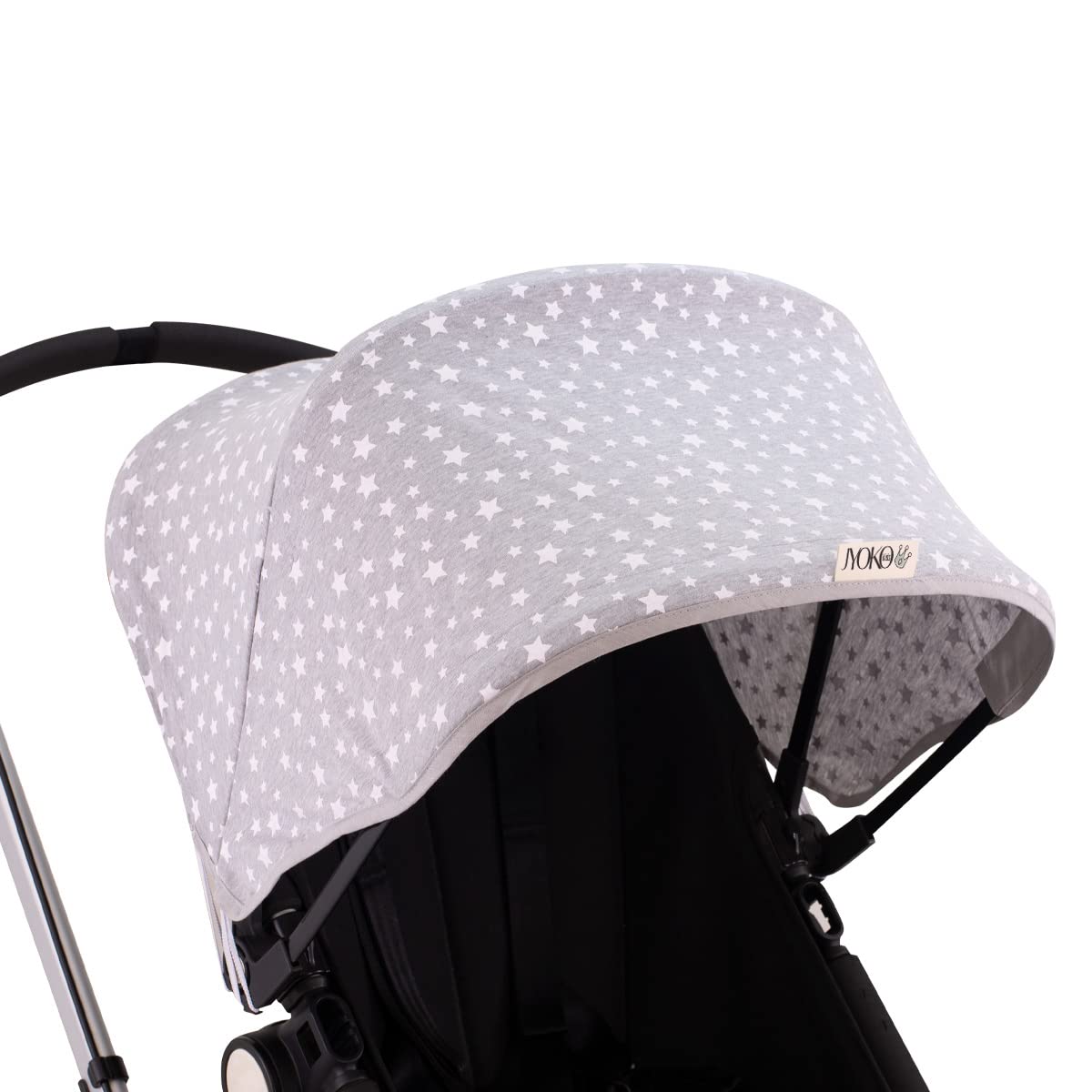 JYOKO KIDS Capota de algodon compatible con Bugaboo Cameleon 2 y 3 (WHITE STAR)