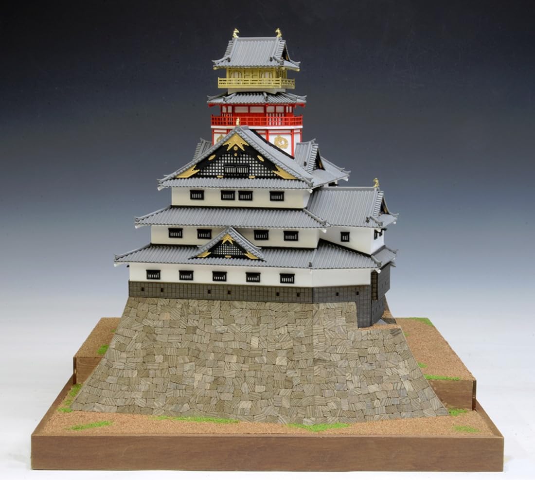 ウッディジョー 1/150 安土城　木製模型 組み立てキット Amazon | ウッディジョー 1/150 安土城 改良版 木製模型 組み立て