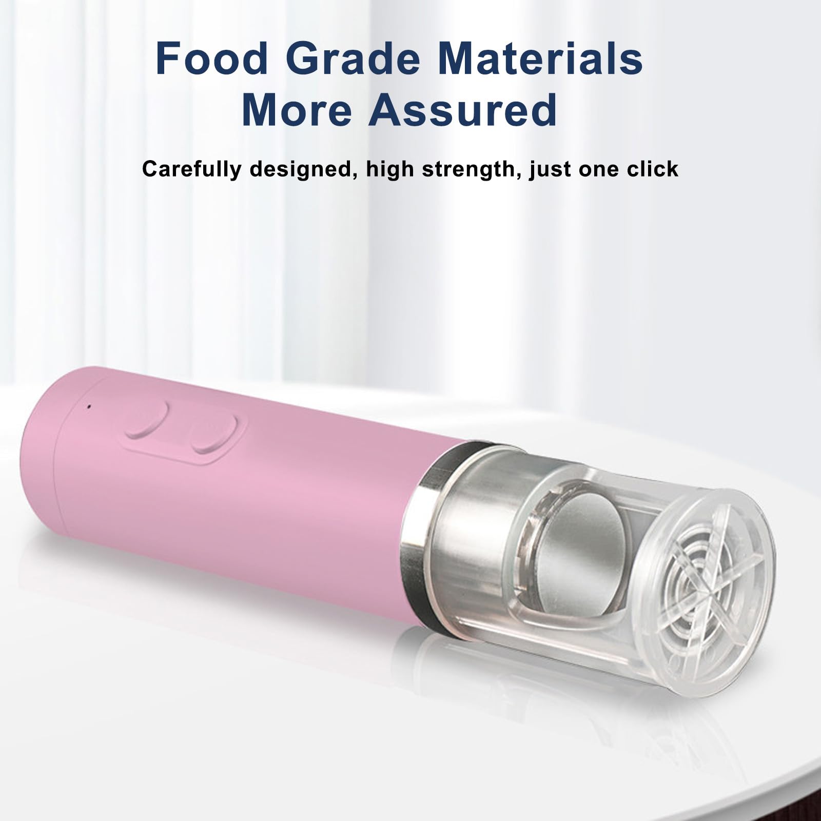 Casse-noix électrique – Rechargeable par USB, fonctionnement à un bouton, design anti-éclaboussures, 40 à 50 kg puissant Casseur pour noix, noix de macadamia et noisettes