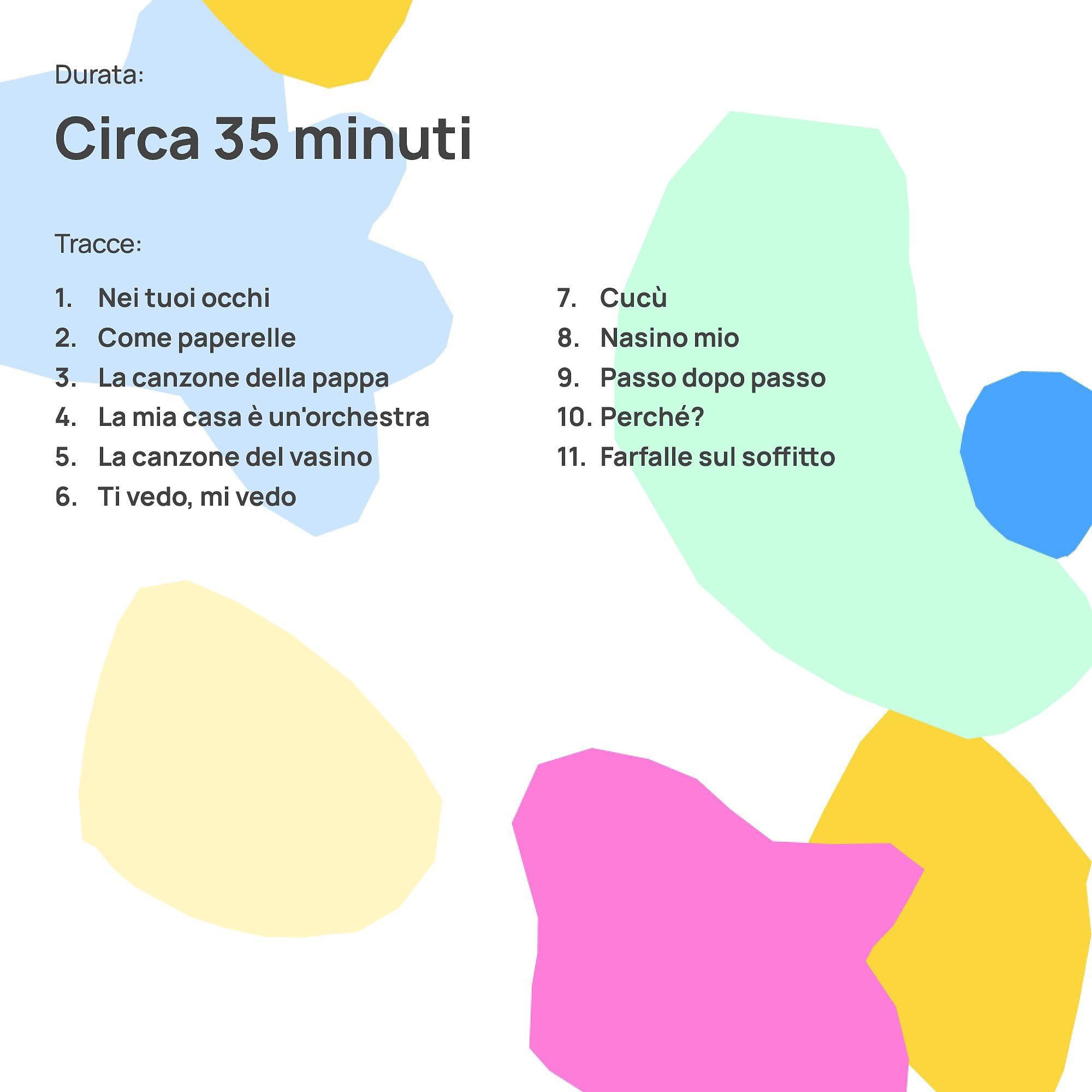 FABA Personaggio Sonoro – Canzoni per piccoli passi – Musiche, canzoni e suoni per bambini e bambine 0-3 anni - Ascoltabile con il Raccontastorie e FABA+, gioco educativo versione italiana