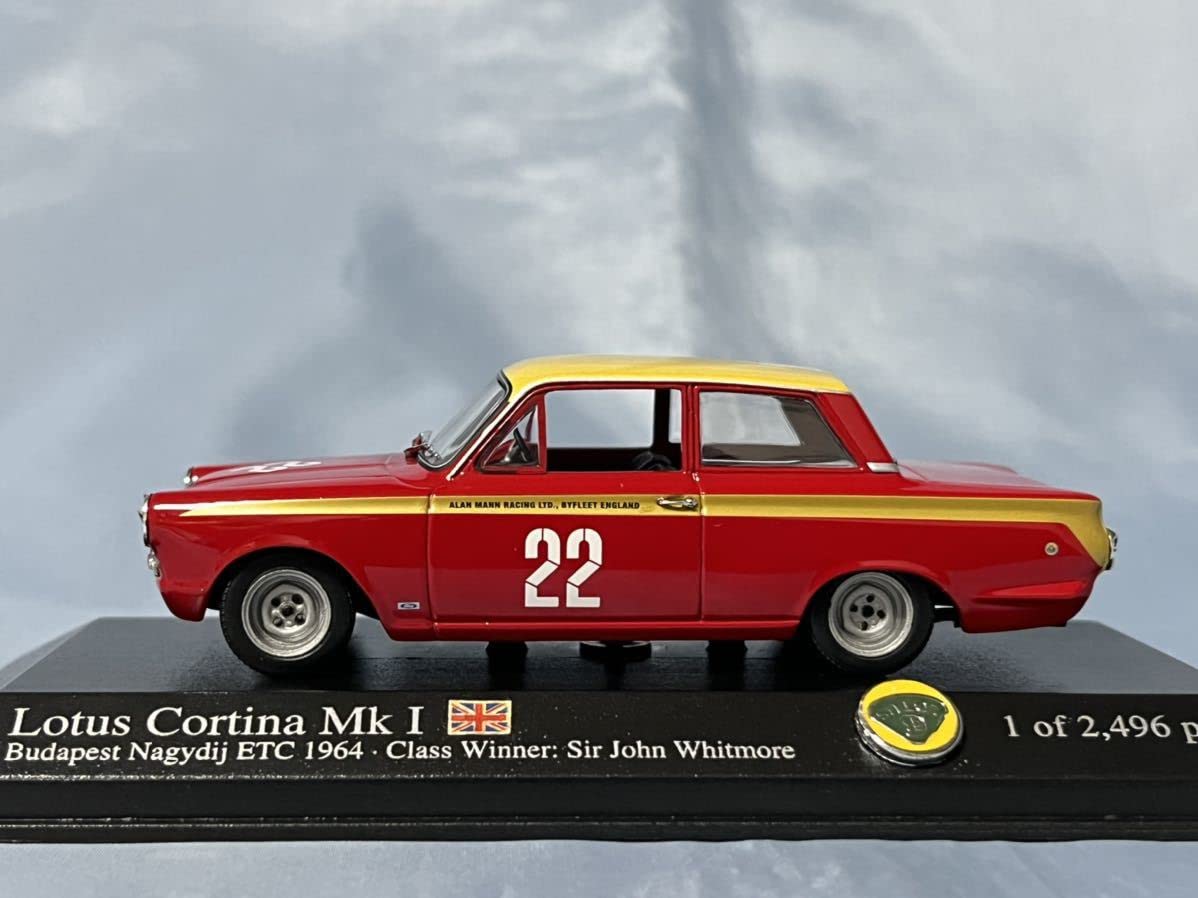 Amazon | ミニチャンプス製ロータス コルティナMK1 ETC 1964年 1/43