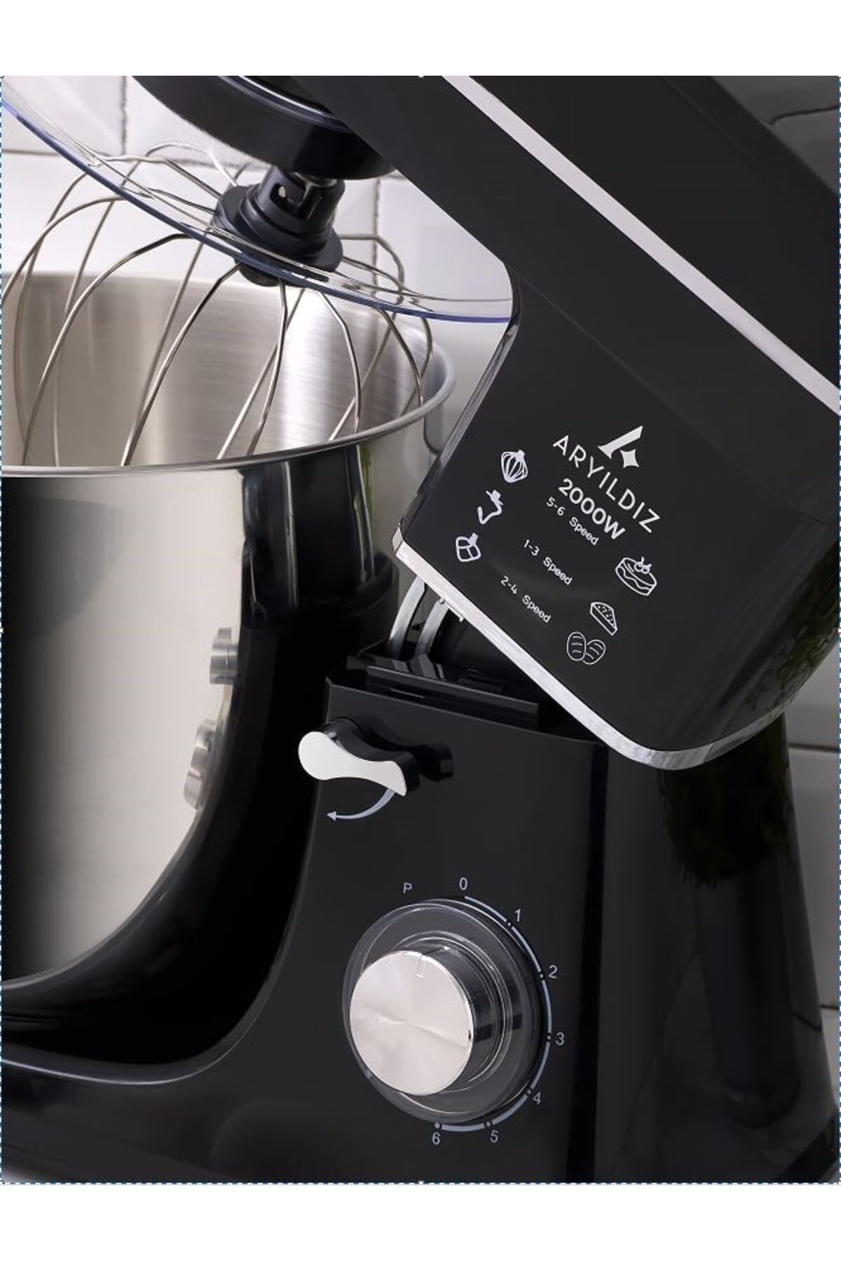 Aryıldız 153AR305805 HomeChef XXL 10 Lt Stand Mixer Siyah : Amazon