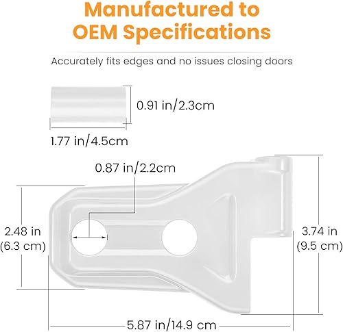 Vista 57 de Cubierta de bisagra de puerta, accesorios exteriores, decoración para Jeep Wrangler JL JLU Sport Sahara Freedom Rubicon Unlimited y Gladiator JT 2