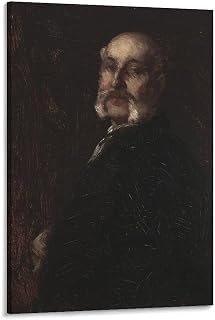 LAZWDXE Eastman Johnson -Samuel W. Rowse Canvas Art Poster And Wall Art Picture Print Modern Family Bedroom Decor Posters 12x18inch(30x45cm) 30.99