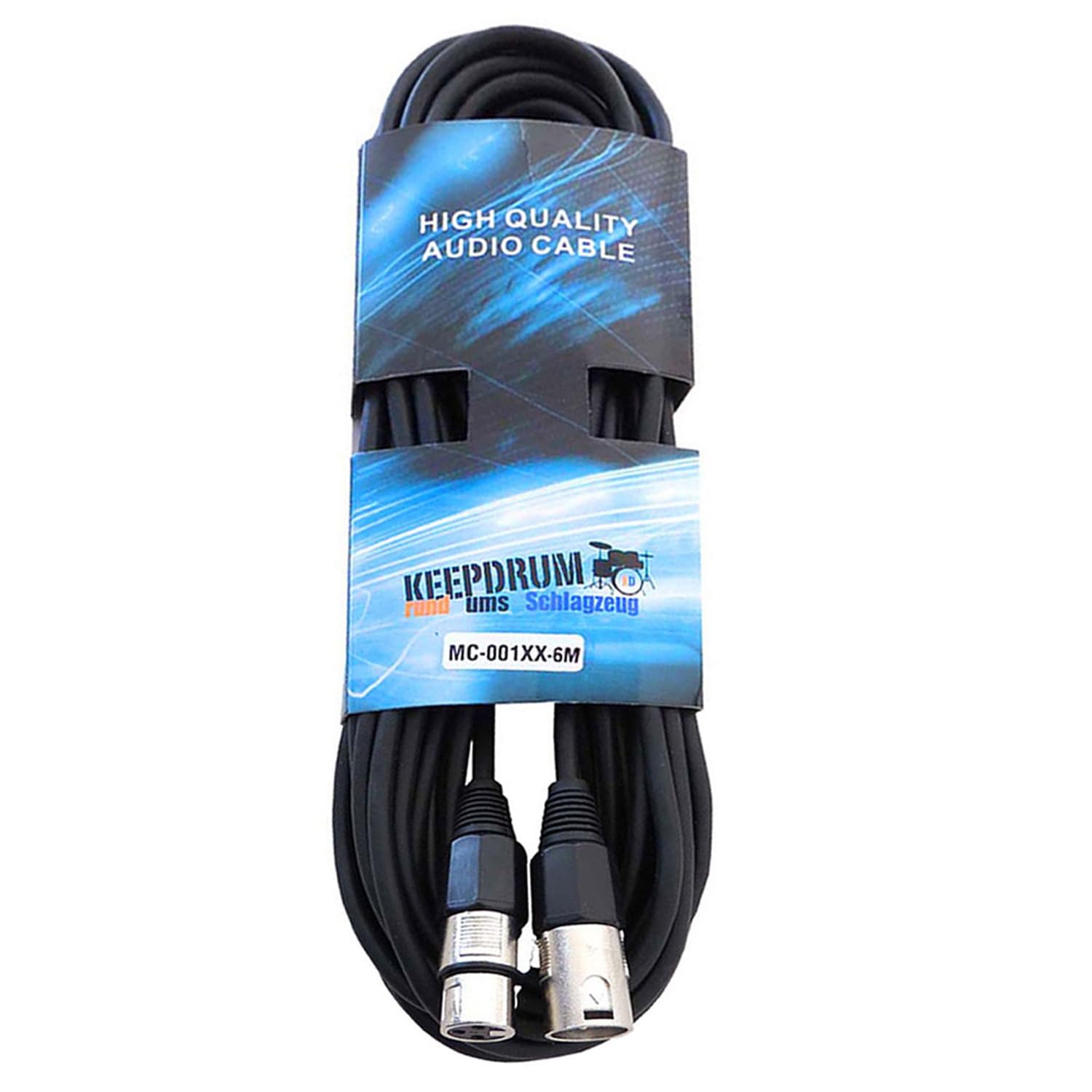 Rode Podmic - Micrófono profesional para podcast + WS14 Deluxe Popschutz + Keepdrum XLR cable