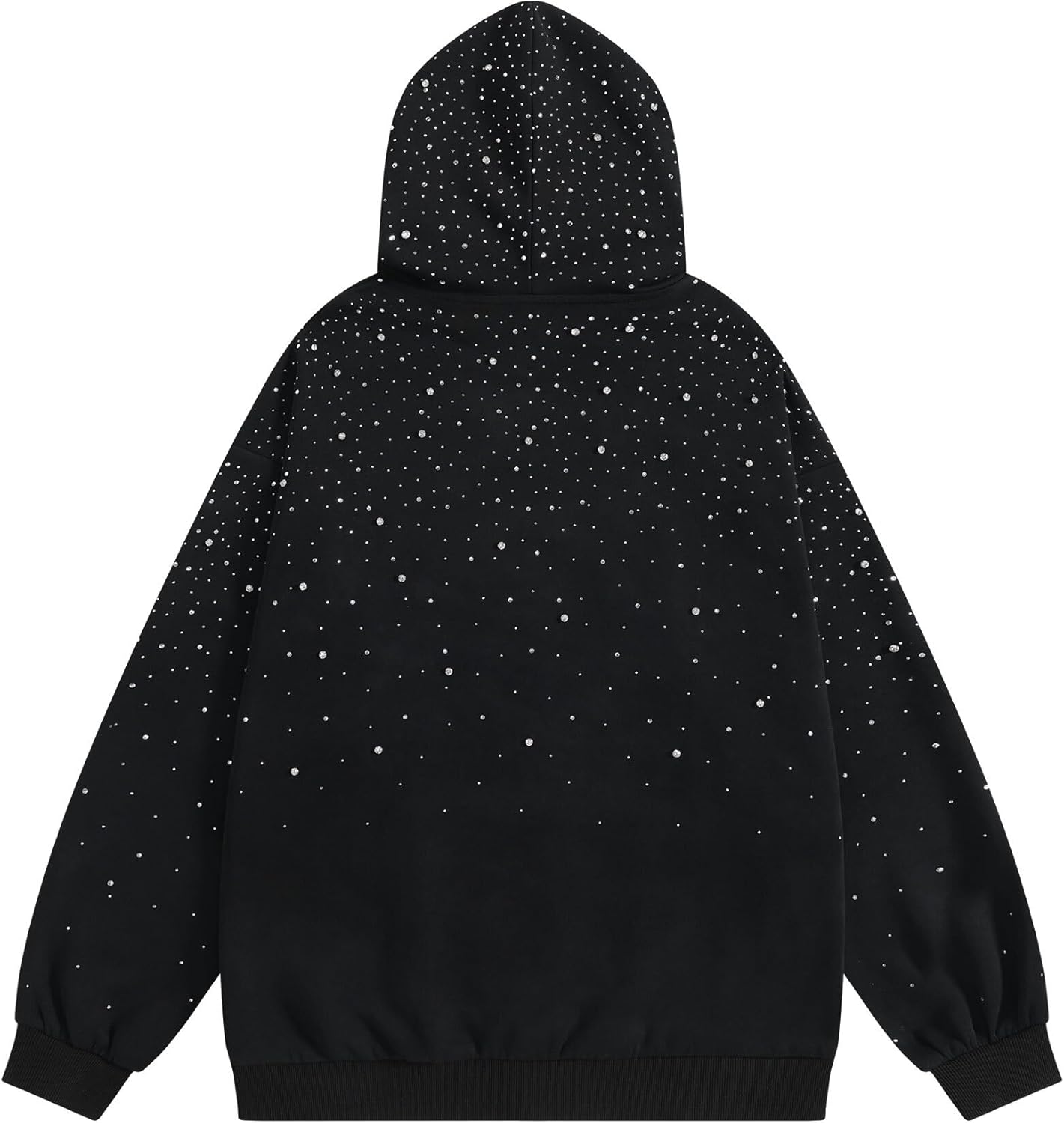 Vamtac Rhinestone Hoodies Men Oversized Hooded Sweatshirts Fashion Casual Hoodie Pullover Y2k Streetwear Tops - Image 4