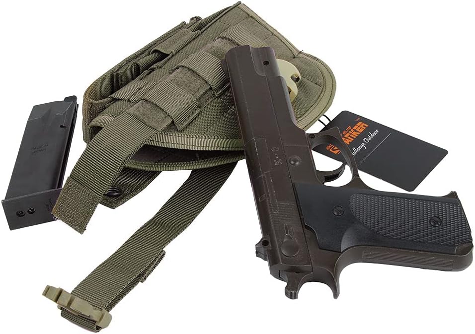 EXCELLENT ELITE SPANKER Tactical Adjustable Pistol Holster for M1911 G17 G18 G19 G26 G34 XD-45acp CZ P-10C