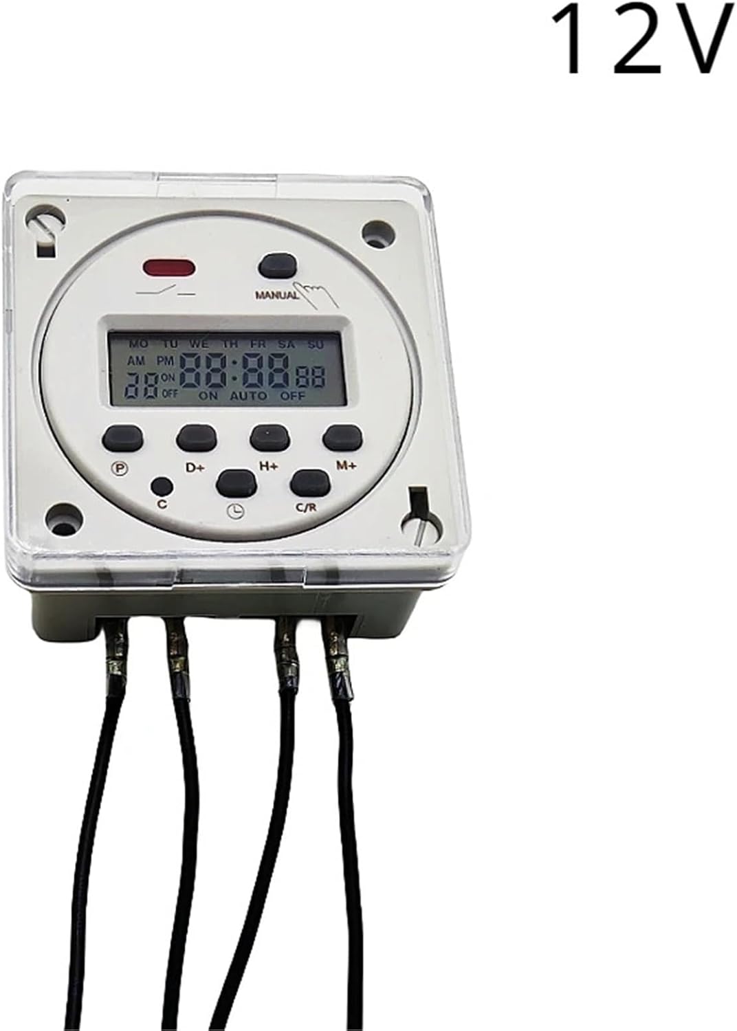 シングルおよびダブルカウントダウンマイクロサイクルタイム制御スイッチタイマーコントローラ(12V Wire hull)