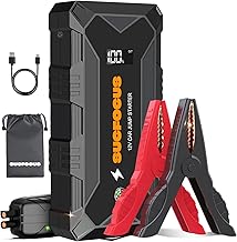 Jump Starter, 2500A Battery Jumper Starter Portable (for 8.0L Gas or 6.5L Diesel Engine), Car Battery Jump Starter, Jump B...
