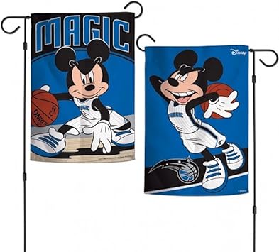 Wincraft Nba オーランド マジック ディズニー ミッキーマウス 12 5インチ X 18インチ 両面ガーデンフラッグ Wincraft スポーツファングッズ