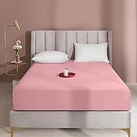 Vista 21 de BEDSUM - Sábana bajera de microfibra con bolsillo profundo para colchón, resistente a las arrugas, la decoloración y las manchas