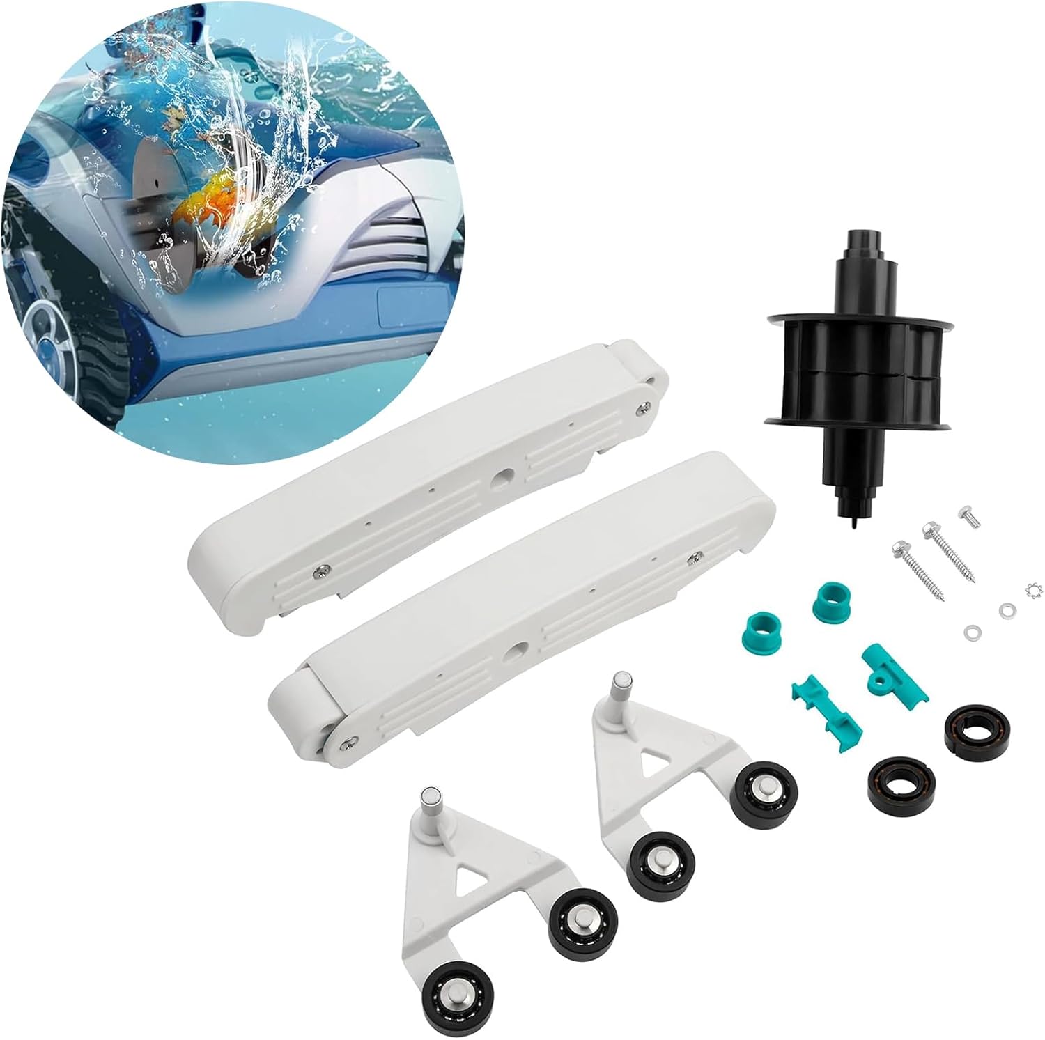 A-Frames and Combos Bearings Kit Pool Maintenance Texture Suitable for Pool Vacuum Replacement