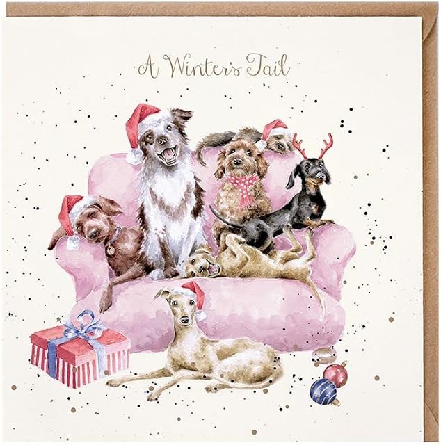 Wrendale Designs - 'A Winter's Tail' Christmas Card