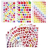 Regalos Divertidos: Nuestras pegatinas de recompensa para niños son adecuadas para cumpleaños, Navidad, Día de San Valentín, bodas, fiestas y sorpresas cotidianas, y también se pueden usar como recompensas para aumentar la autoestima y la confianza de su hijo. Ven y muestra tu imaginación y creatividad!