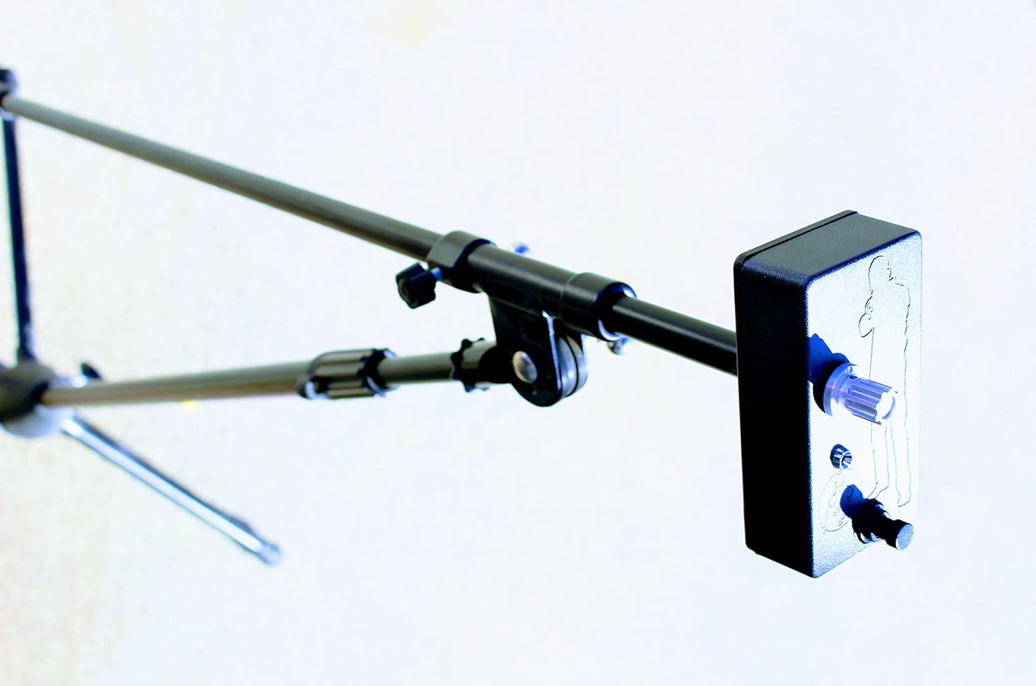Mic Stand Pedal Mounter Holder Billet 6061 Aluminum Mount Guitar Pedals / Keyboards / Cameras Mic Flange
