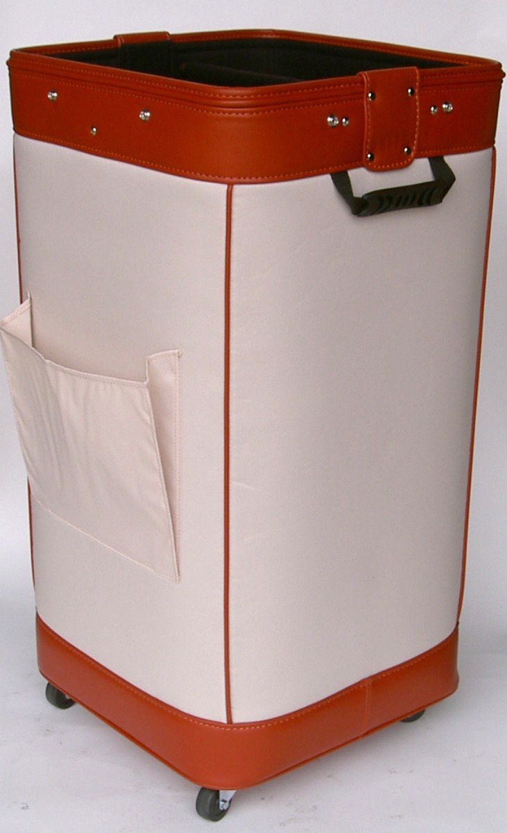 キャスター付き ゴルフクラブ収納バッグ 【ベージュ】