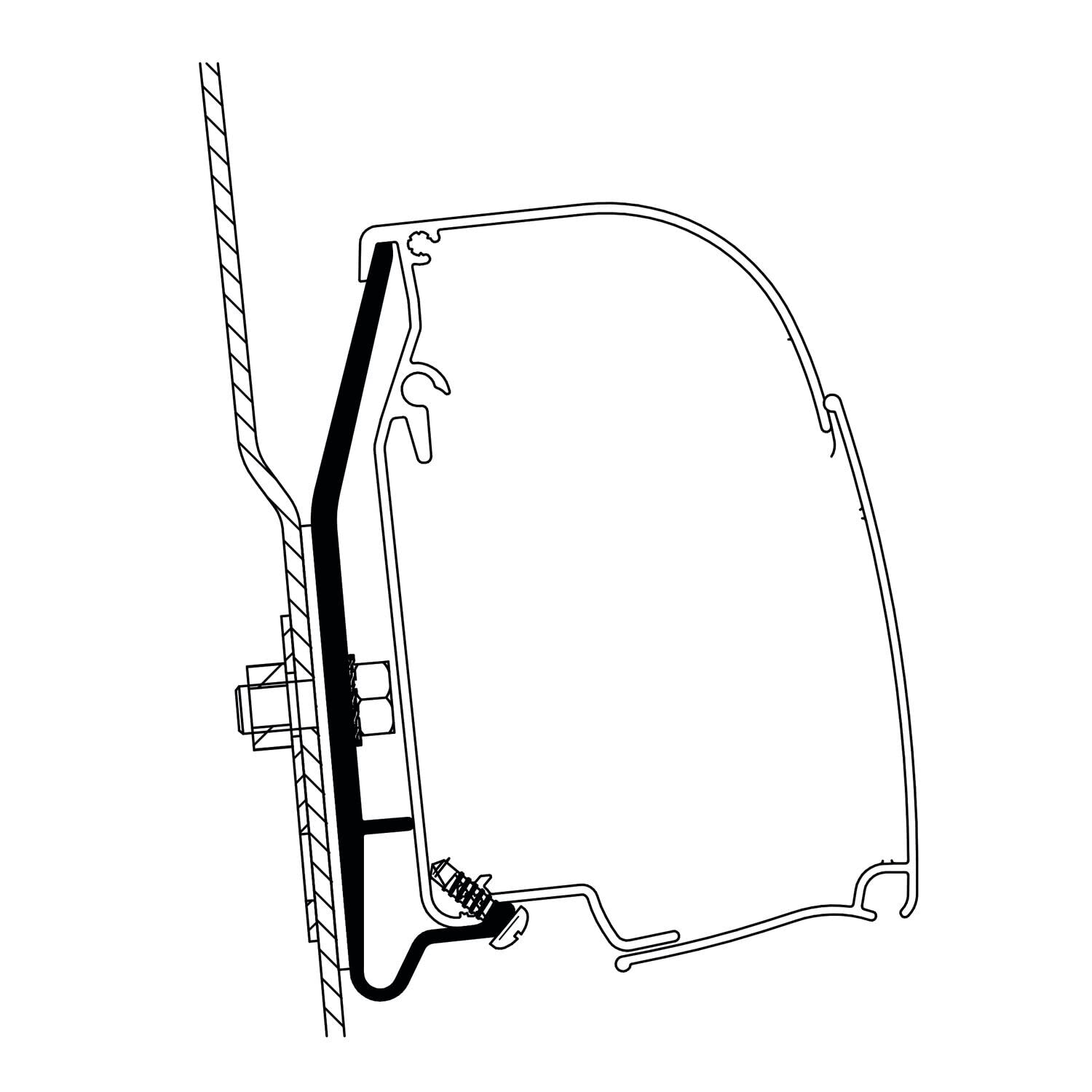 Thule - Adaptateur de store Westafalia Nugget Thule