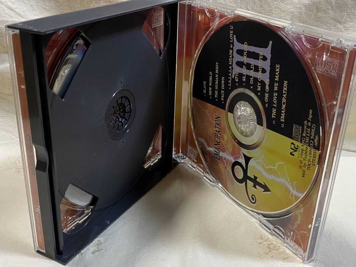 Amazon.co.jp: PRINCE - EMANCIPATION TOCP-1997 国内初版 日本盤 3CD 