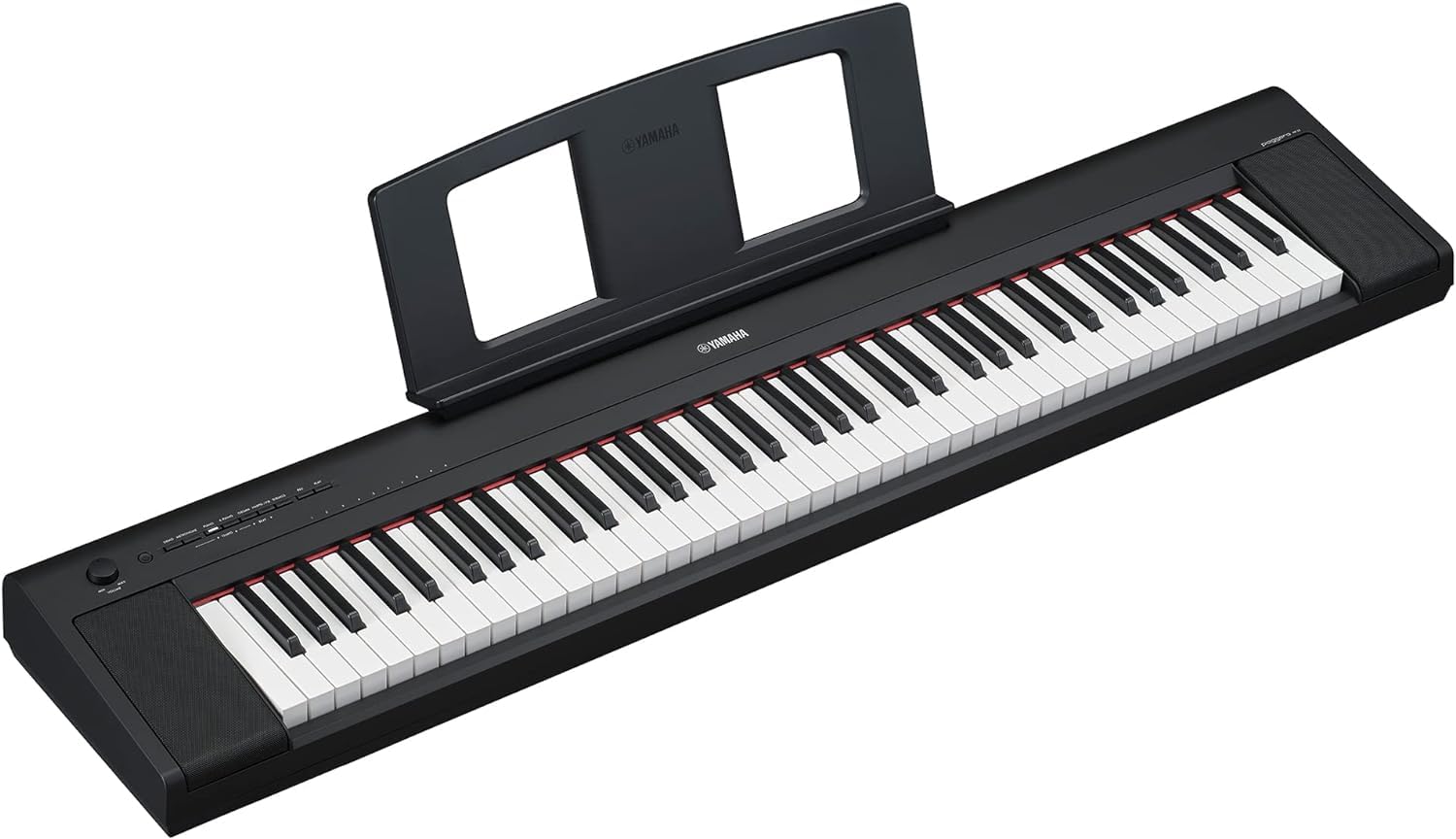 Yamaha Tastiera digitale NP-35 Piaggero con 76 tasti graduati sensibili al tocco in dotazione con cuffie HPH-150