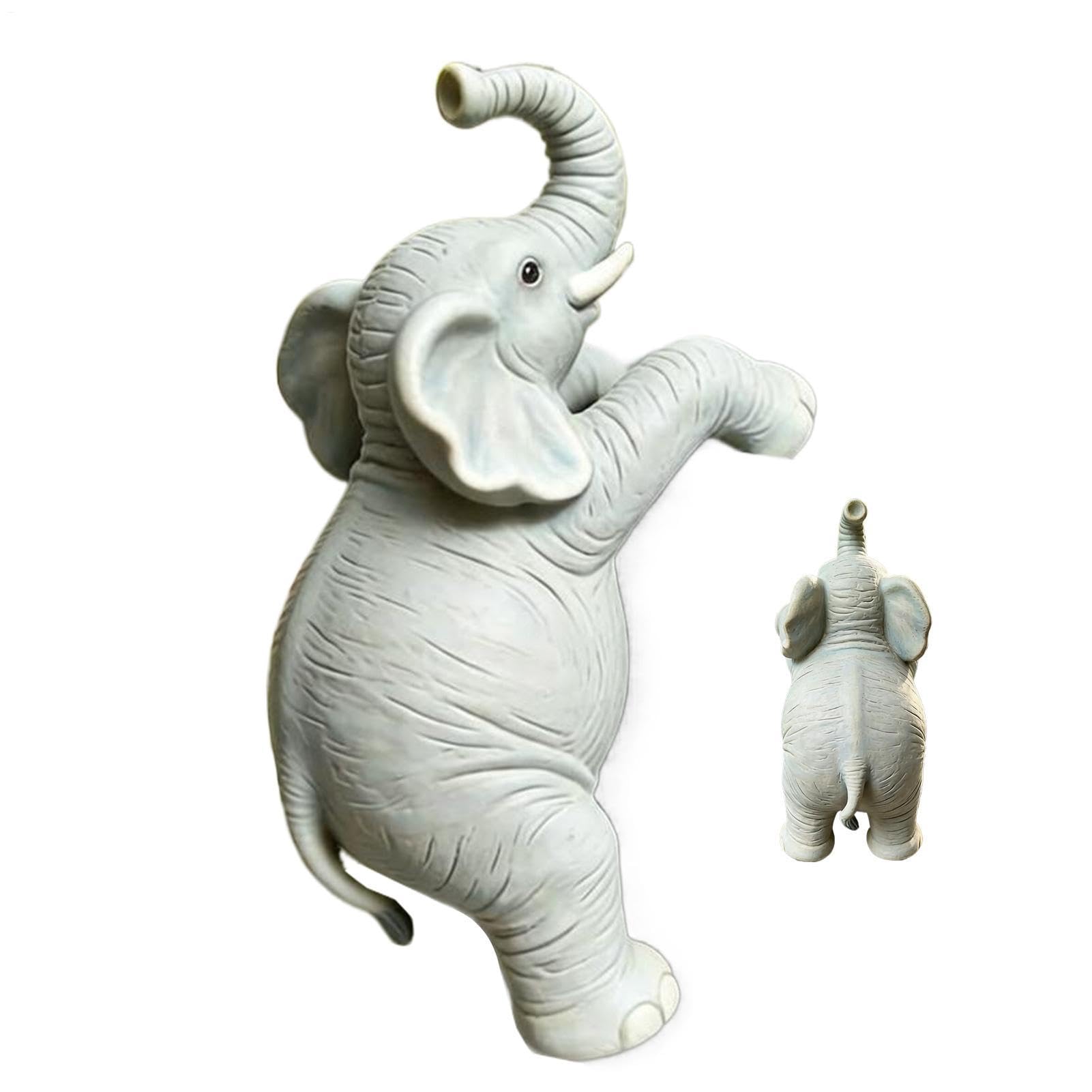 Pot de fleurs éléphant pour embellir votre balcon et cour extérieure en été