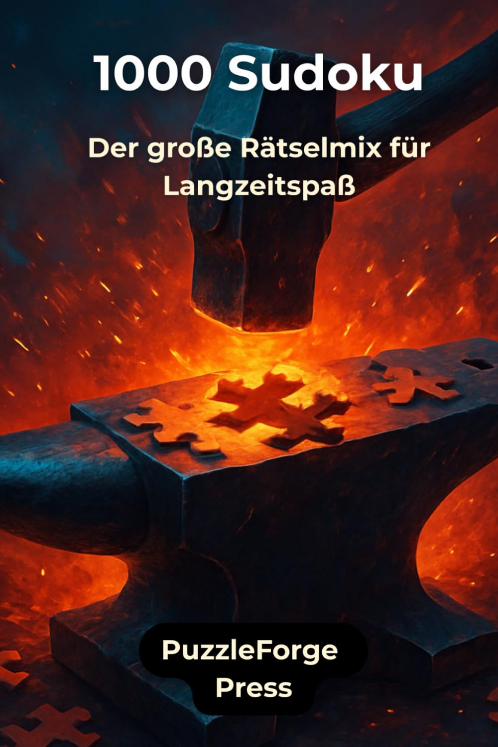 1000 Sudoku: Der große Rätselmix für Langzeitspaß (PuzzleForge™ Sudoku Mix Schmiede-Reihe – Abwechslungsreiches Gehirntraining von leicht bis extrem)