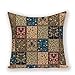 Retro geometria poszewka na poduszkę czeski styl skandynawski rzuć poszewka na poduszkę luksusowy wystrój domu poduszki na sofę poszewki na poduszki pokrywa 45 × 45 cm-7