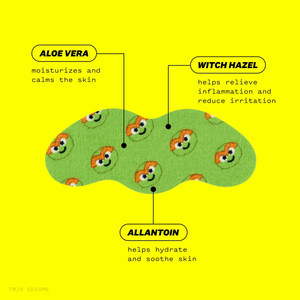 Starface x Sesame Street Oscar the Grouch Lift Off Pore Strips